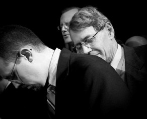 Dr. Ryken Prays for Drs. Jue and Tipton at Ordination